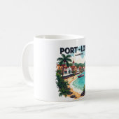PORT-LOUIS GUADELOUPE コーヒーマグカップ (正面左)