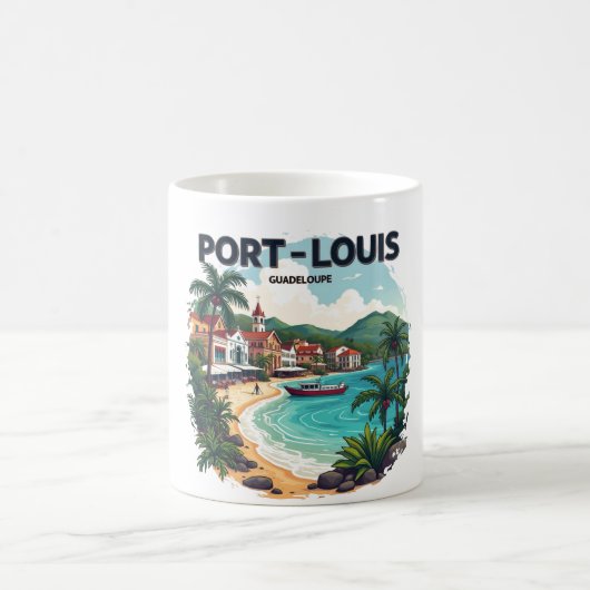 PORT-LOUIS GUADELOUPE コーヒーマグカップ (中央)