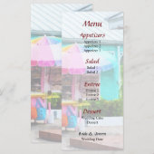 Port Lucaya Marketplaceのメ結婚ニュー メニュー (正面/裏面)