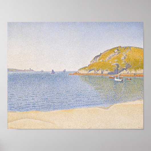 Port of Saint-Cast by Paul Signac ポスター (正面)