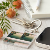 Port of Tobermory, Isle of Mull, Scotland キーホルダー (正面右)