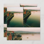 Port of Tobermory, Isle of Mull, Scotland 招待状 (正面/裏面)