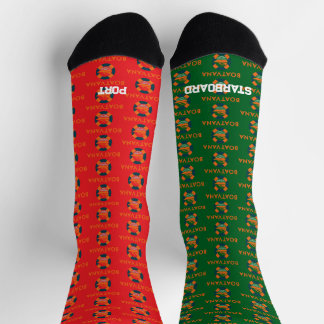 Port & Starboard Boat Show Socks by Boatvana ソックス
