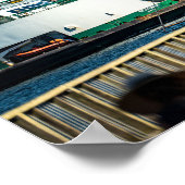 Port Townsend, WA Kennewick Ferry Photography ポスター (角)