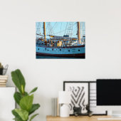 Port Townsend, WA Sailboat Photography  Poster ポスター (ホームオフィス)