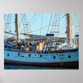 Port Townsend, WA Sailboat Photography Poster ポスター