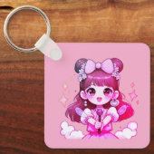 Porta-chaves garota kpop cantora キーホルダー (正面)