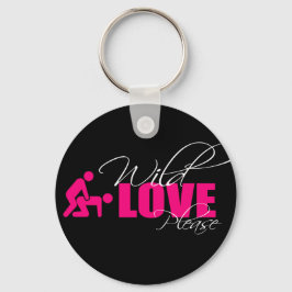 Porta-chaves / Key ring 5 cm - " wild love please キーホルダー