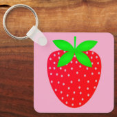 Porta-chaves morango キーホルダー (正面)