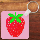 Porta-chaves morango キーホルダー (裏面)