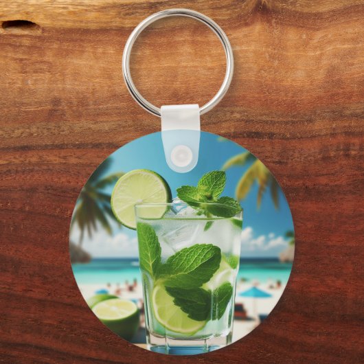 Porta Chaves Personalizado Diferente Caipirinha キーホルダー (正面)
