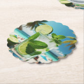 Porta Copos Caipirinha ペーパーコースター (アングル)