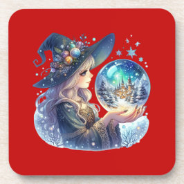 Porta-Copos (Coaster) Bruxa Natalina コースター
