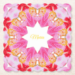 Porta copos de papel personalizável ペーパーコースター