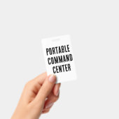 Portable command center バッジ (手持ち)