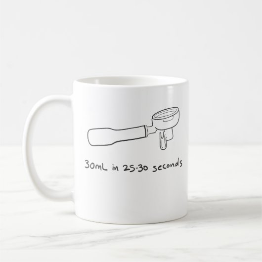 Portafilterのマグ コーヒーマグカップ (左)