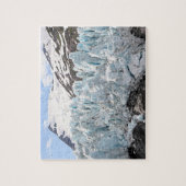 Portageの氷河、アラスカ、米国のジグソーパズル ジグソーパズル (縦)