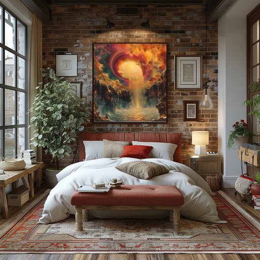 Portal Cósmico: Impresionista y Surrealista ポスター