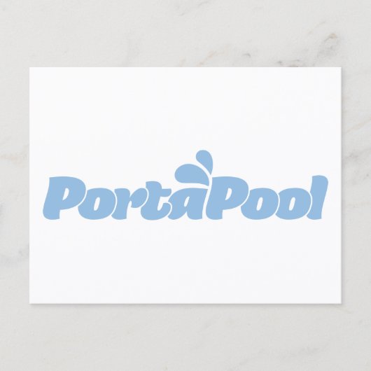 PortaPool – はがき (正面)
