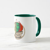 PortAZロゴ2デザインオンmug マグカップ (正面右)