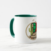 PortAZロゴ2デザインオンmug マグカップ (正面左)