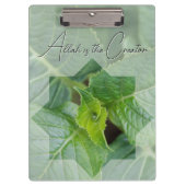 porte-bloc méditer sur la création de Dieu  クリップボード (正面)