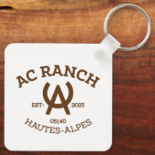 PORTE CLE AC RANCH キーホルダー (裏面)