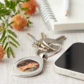  Porte-clé en métal Sandra キーホルダー (側面)