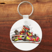 Porte clé karting キーホルダー (正面)