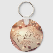 Porte-clé LOVE design élégant キーホルダー (正面)