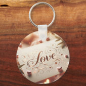Porte-clé LOVE design élégant キーホルダー (裏面)
