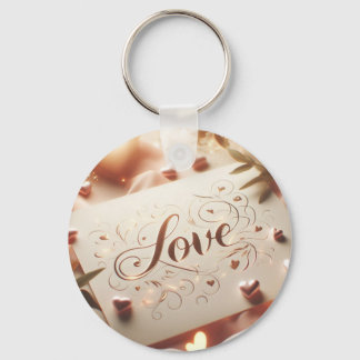 Porte-clé LOVE design élégant キーホルダー