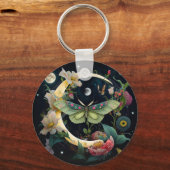 PORTE CLE PAPILLON DE NUIT キーホルダー (正面)