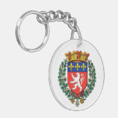 porte clef acrylique blason lyon キーホルダー (正面左)