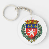 porte clef acrylique blason lyon キーホルダー (正面)
