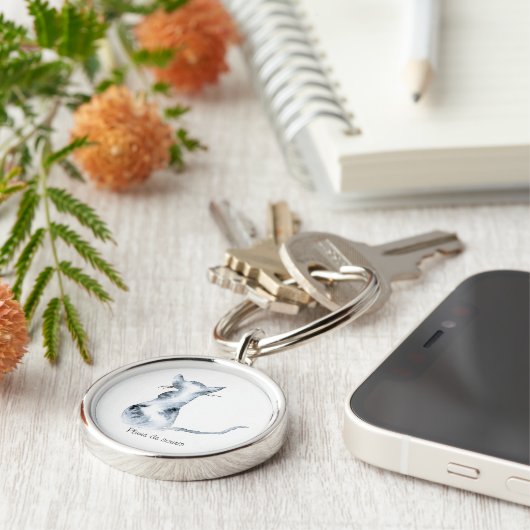 Porte clef chaquarelle キーホルダー (側面)