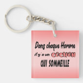 Porte-clefs Ronchon le cochon キーホルダー (正面)