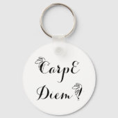 Porte-clefs rond 1 Carpe Diem キーホルダー (正面)