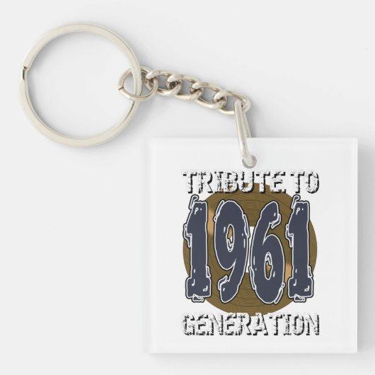Porte-clefs Tribute to 1961 generation anniversair キーホルダー (正面)