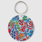 Porte-clés astral fleurs キーホルダー (正面)