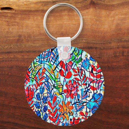 Porte-clés astral fleurs キーホルダー (正面)