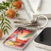 Porte-clés en acrylique CAGOU ( Cagou-Style) キーホルダー (正面右)