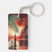 Porte-clés en acrylique CAGOU ( Cagou-Style) キーホルダー (裏面)