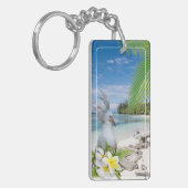 Porte-clés en acrylique CAGOU ( Cagou-Style) キーホルダー (正面左)