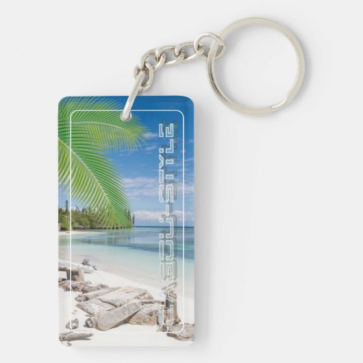 Porte-clés en acrylique CAGOU ( Cagou-Style) キーホルダー (裏面)