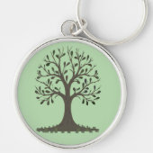 🌳Porte-Clés en Aluminium Arbre de Vie キーホルダー (正面)