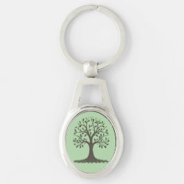 🌳 Porte-Clés en Métal Arbre de Vie キーホルダー