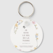 Porte-clés Je suis le Sel de la Terre  キーホルダー (裏面)