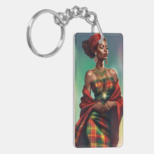 PORTE CLES MADRAS キーホルダー (正面左)