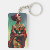 PORTE CLES MADRAS  キーホルダー (裏面)